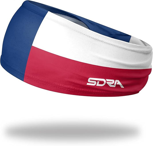 Suddora State Flag Tapered Headbands - Workout, Sports, Costume and State Pride