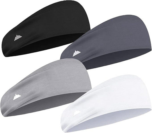 Tough Headwear Sport Headbands for Men - Workout Headbands for Women - Running Headband -Tennis Athletic Sweatband