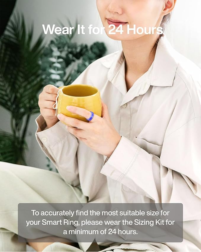 RingConn Gen 2 Air Sizing Kit - Size First Before You Buy - Choose from 9 Sizes - Sizes 6 to 14 - Only Smart Ring