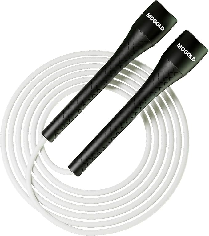 Unbreakable 5mm pvc Jump Rope – Pro-Grade PP Handles with Diamond Texture, 40X Strength PVC Cord, Adjustable 3m Length for HIIT, Home Gym, or Boxing Training (Portable & Tangle-Free)