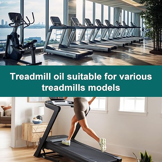 500ml Treadmill Oil Belt Lubricant, Silicone Treadmill Lubricant for Belt High Temperature Resistance, Reduces Friction, Noise & Wear, Suitable for Various Treadmills Models