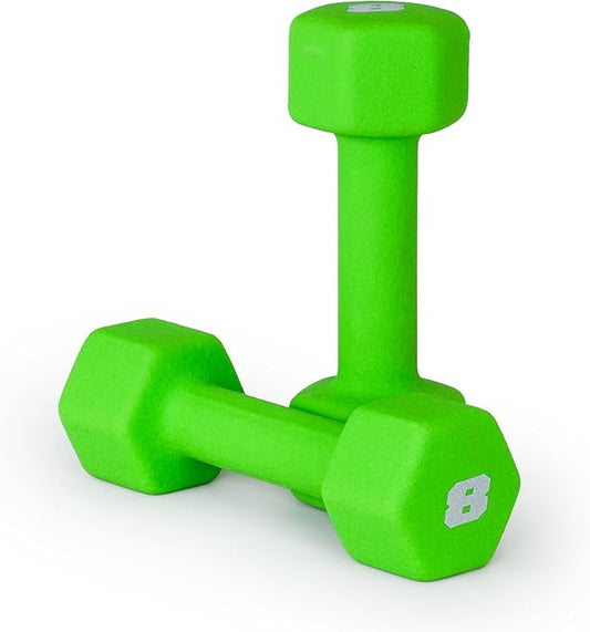 CAP Barbell Neoprene Dumbbell Weights Pairs & Sets | Multiple Colors