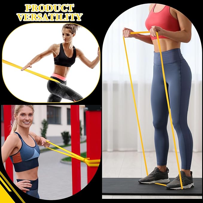 8 Pcs Resistance Bands Pull up Bands Pull up Assistance Bands Exercise Workout Bands for Working Out Muscle Training Physical Therapy Muscle Training Men and Women