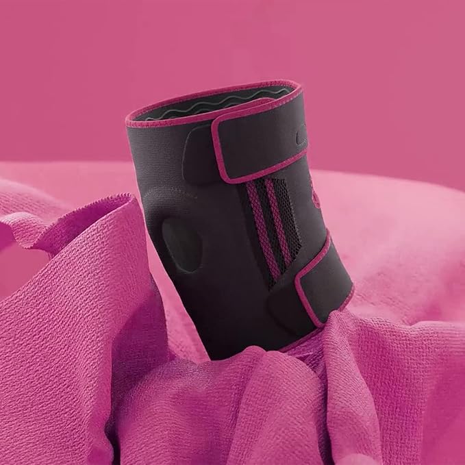 DR. BRACE ELITE Knee Brace with Side Stabilizers & Patella Gel Pads for Maximum Knee Pain Support and fast recovery for men and women-Please Check How To Size Video (Large, Orion)