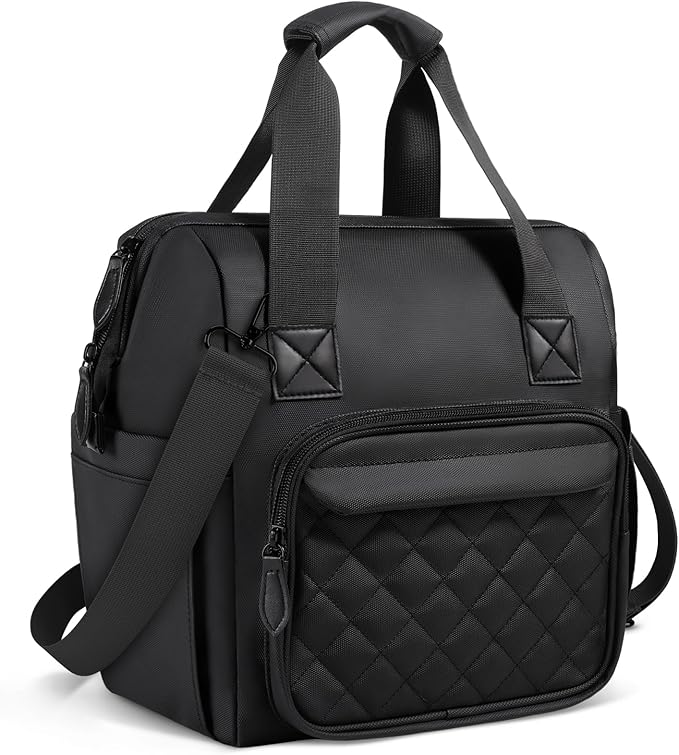 Lunch Box for Women & Men, 20L Large Insulated Lunch Bag with Wide Opening, Leak-Proof & Multi-Pocket Cooler Bag, Adjustable Strap Lunch Tote Bags for Work, Office, Picnic and Camping