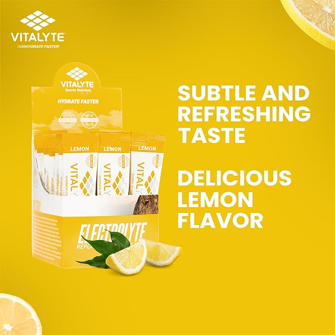 Vitalyte Electrolytes Packets Isotonic Sports Drink | Electrolytes Powder Packets Sports Nutrition Electrolyte Replacement Drinks Dehydration Relief Packets