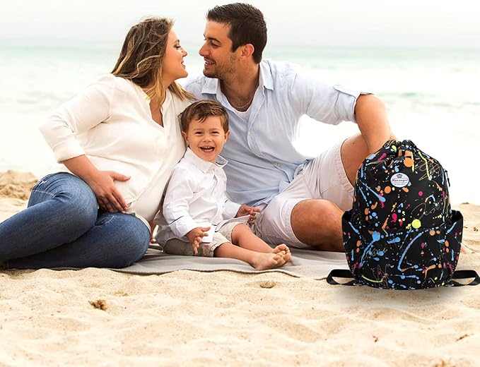 HUA ANGEL Drawstring Backpack Bag, Sport Gym Sackpack Lightweight Small Gym Bag for Men Women Pull String Sport Beach Bag