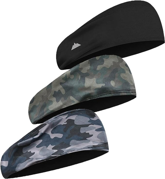 Tough Headwear Sport Headbands for Men - Workout Headbands for Women - Running Headband -Tennis Athletic Sweatband
