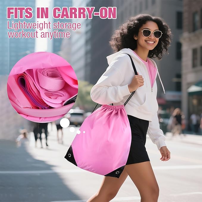 ASIEIT Home Pilates Kit for Women, Pilates Ring and Ball Set with 5 Resistance Bands, 9.8β Ball, 14.96'' Magic Circle, Pilates Equipment Set for Strength, Toning and Flexibility