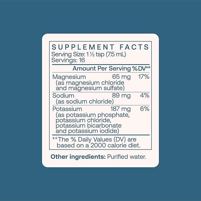 BodyBio e-Lyte - Liquid Electrolyte Concentrate for Clean Hydration, Energy & Cramp Relief - No Sugar, No Artificial Flavors, No Fillers, Keto Friendly