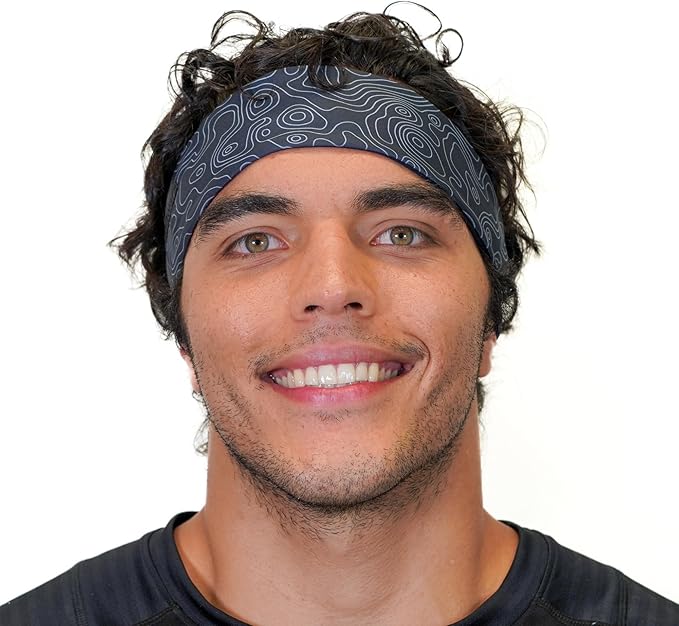 Hydra2 Headbands for Women & Men | Sweat Diverting, Hair Bands for Athletes, Gym, Cycling & Fitness | Flatweave