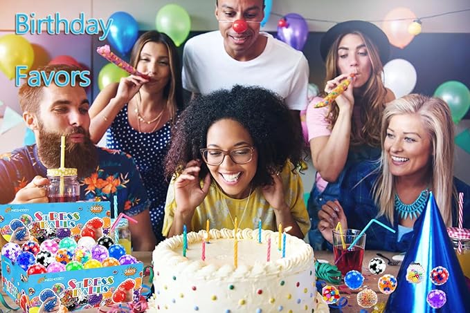 70pcs Stress Balls, Squishy Ball Fidget Balls Bulk, Small Stress Balls for Adults, Fidget Sensory Balls, Relief Squishy Balls for Party Favors,Classroom Prizes