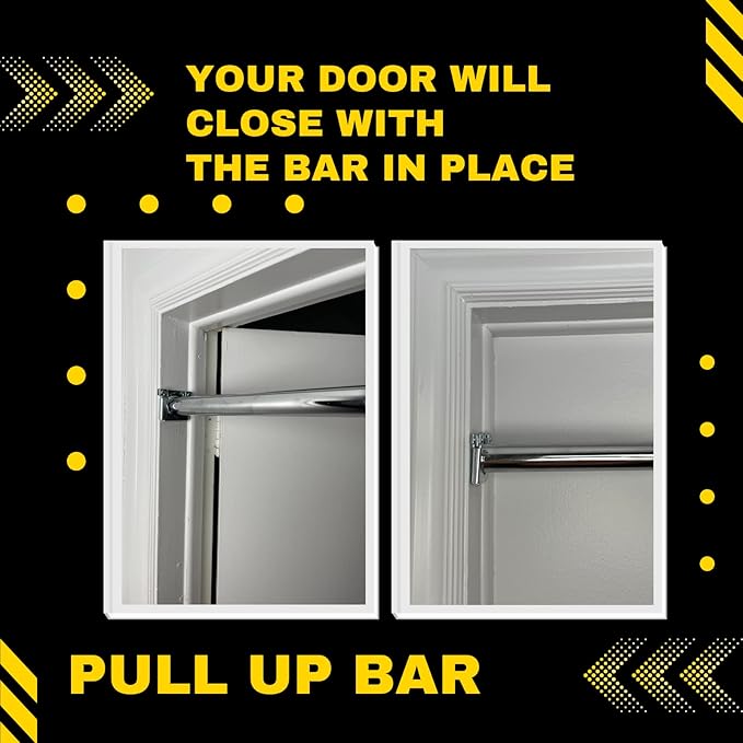 DreamGYM Doorway Pull-up Bar - Chin-up Bar - Swing Support Bar