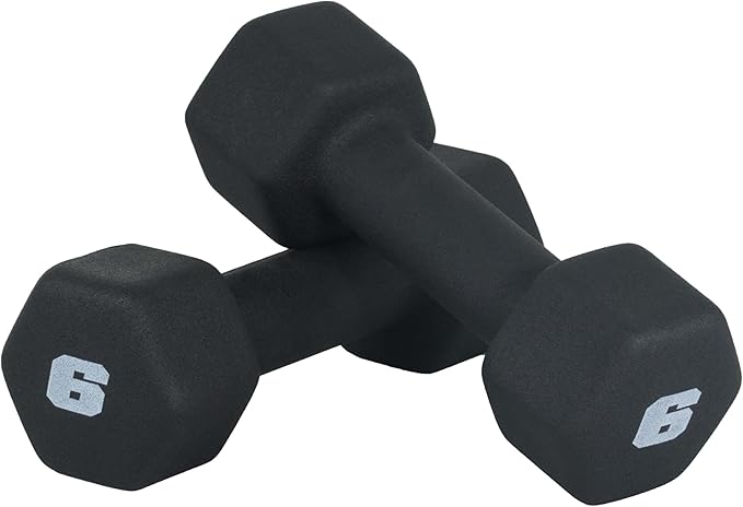 CAP Barbell Neoprene Dumbbell Weights Pairs & Sets | Multiple Colors
