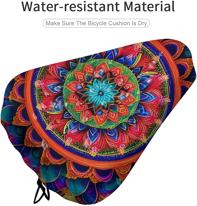 Waterproof Bike Seat Cover with Drawstring Waterproof Bike Seat Rain Cover Seat Protective Water Resistant Bicycle Saddle Rain Dust Cover