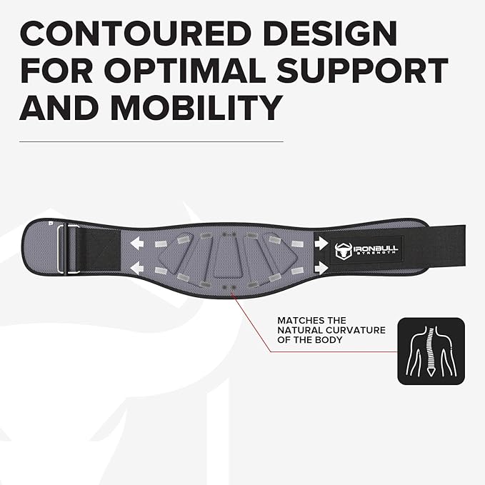 Weightlifting Belt For Men and Women - 6 Inch Auto-Lock Weight Lifting Back Support, Workout Back Support for Lifting, Fitness, Cross Training and Powerlifitng