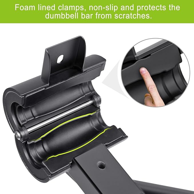 Kipika Kettlebell Handle Steel Converter Handle, Adjustable Dumbbell Grip Handle, Grip Handle Attachment for Dumbbells, High-Strength Steel Grip Handle for Home Gym Weight Lifting