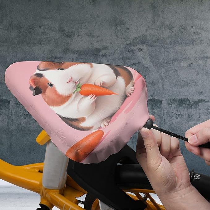 Waterproof Bike Seat Cover with Drawstring Waterproof Bike Seat Rain Cover Seat Protective Water Resistant Bicycle Saddle Rain Dust Cover