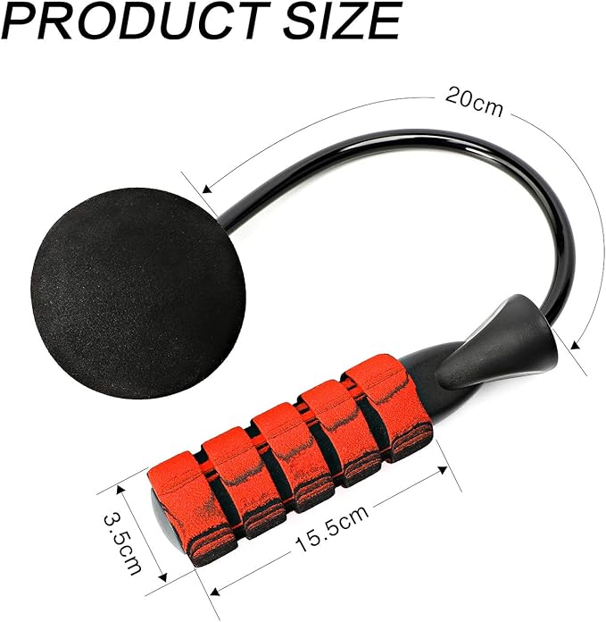 Jump Rope, Training Ropeless Skipping Rope for Fitness, Adjustable Weighted Cordless Jump Rope for Men Women Kids