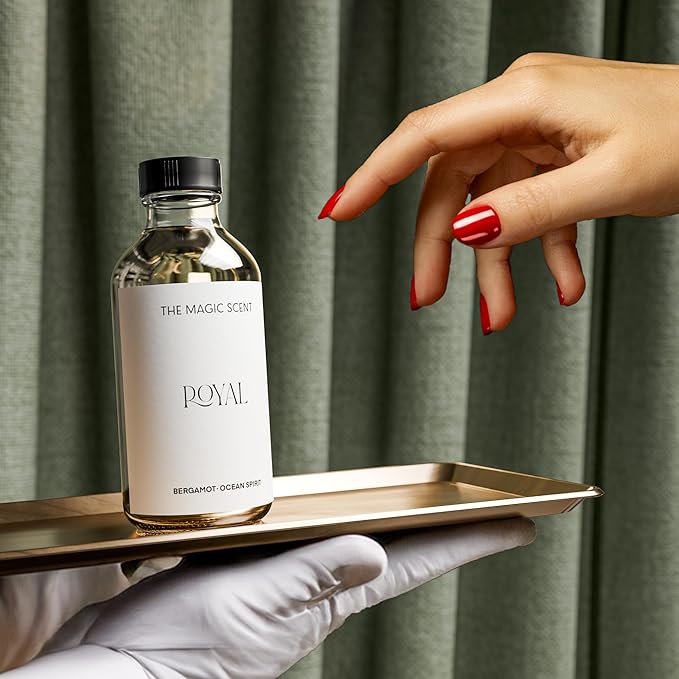 The Magic Scent Royal Hotel Diffuser Oil - Cold-Air & Ultrasonic Scented Oils for Diffuser Inspired by The Ritz Hotel, London - Essential Oils for Diffusers Aromatherapy - 4 fl oz, 120 mL