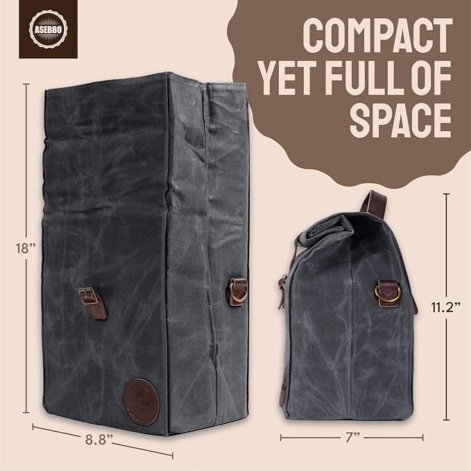 Insulated Lunch Bag for Women & Men (Grey)