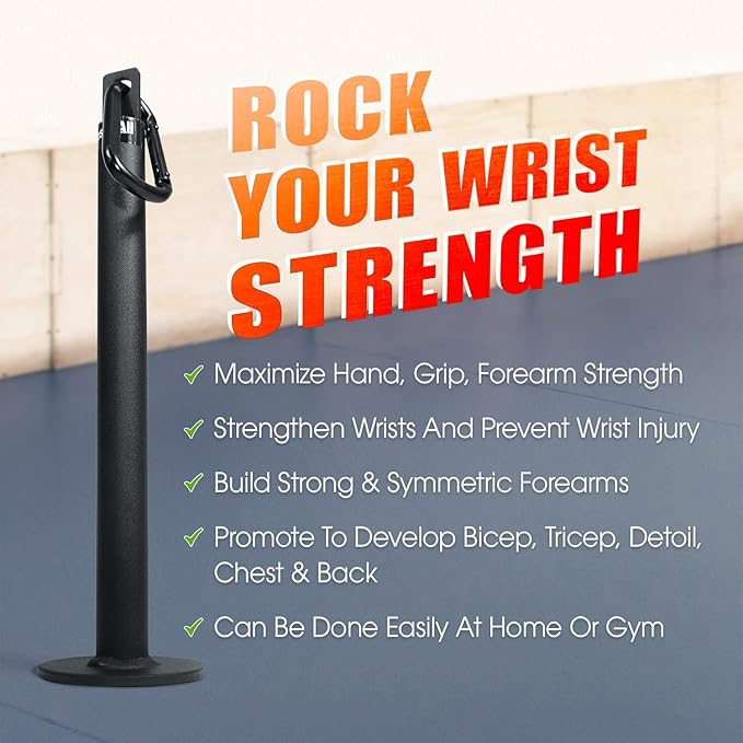 Yes4All Cable Machine Attachment, Row Handles, Tricep Rope, Straight Bar, V Bar, LAT Pulldown Accessories Load 880 LB for Home Gym