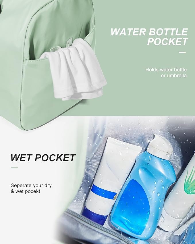 Gym Bag Womens,Travel Duffel Carry on Bag Sport Tote Bag Weekend Overnight Bag