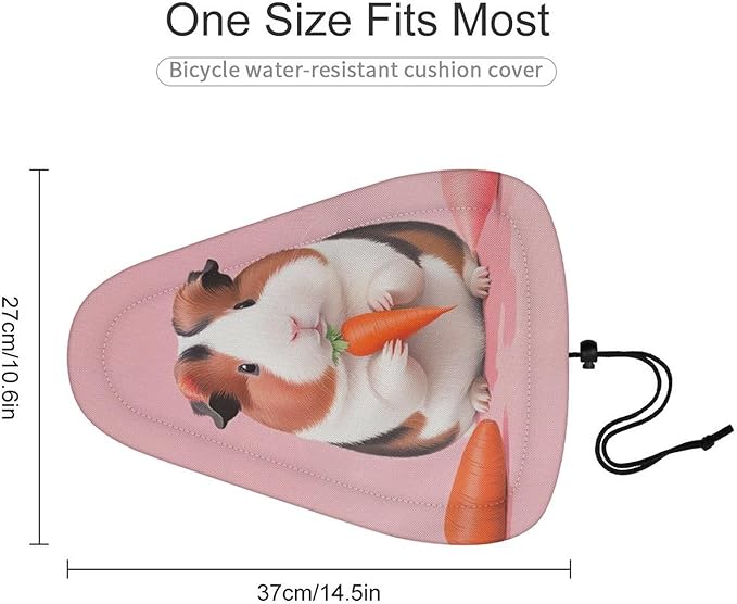 Waterproof Bike Seat Cover with Drawstring Waterproof Bike Seat Rain Cover Seat Protective Water Resistant Bicycle Saddle Rain Dust Cover