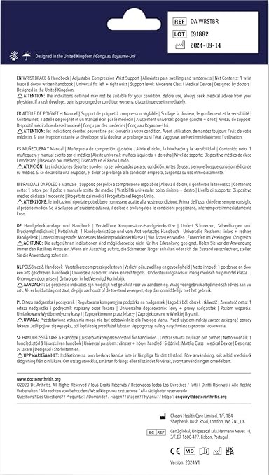 Doctor Developed Wrist Brace, Wrist Wraps for Carpal Tunnel Arthritis, Tendonitis, Hand Support, Ideal for Fitness, Weightlifting - Handbook Included (Wrist Brace 2 Pack)