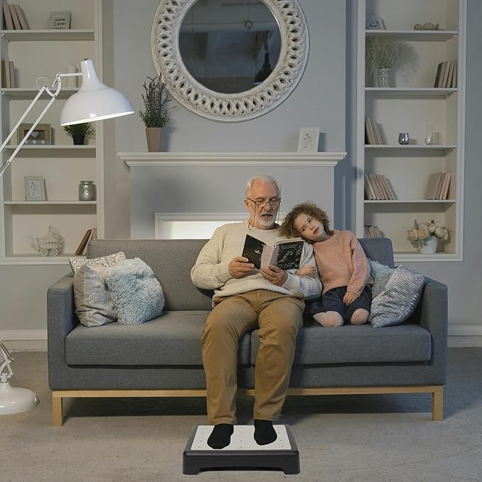 Mobility Step Stool, Portable Indoor Outdoor Non-Slip Step Platform for Adult Elderly Kids, Step Riser for Car, Bed, Door, Stair, Bathroom