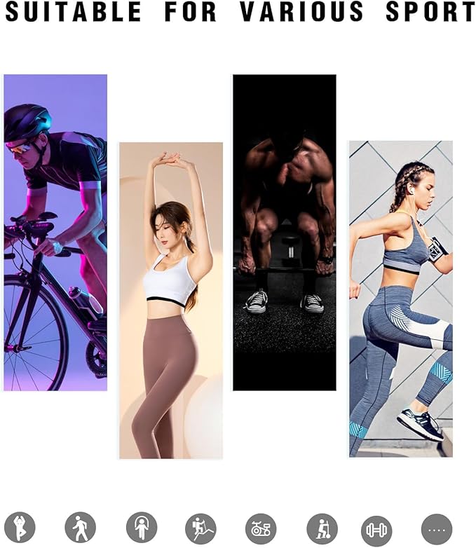 Polar H10 H9 H7 Chest Strap Replacement - Adjustable Soft HRM Compatible with Polar Heart Rate Sensor