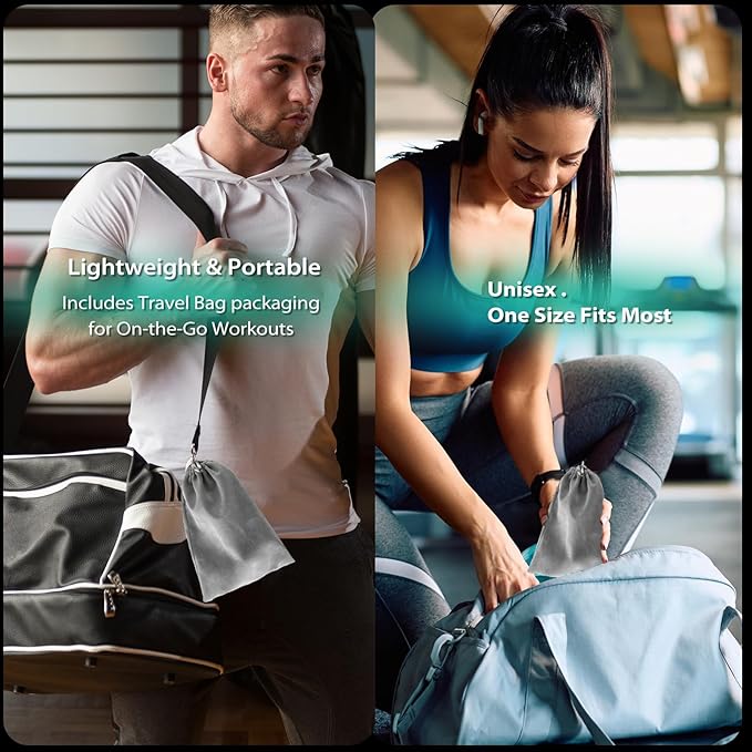 Ergonomic Rubber Gym Grips for Men & Women – Anti-Slip Fingerless Workout Gloves for Weight Lifting, Deadlifts, Pull-Ups, Rows, Barbell, Dumbbell, Palm Protectors for Gym Training