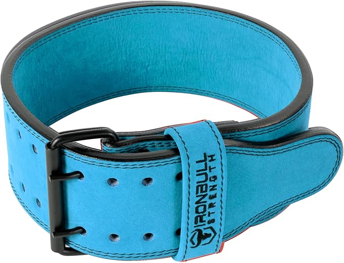 Powerlifting Belt - IPF Approved – Weight Lifting Belt 10mm - Prong Weightlifting Belt for Squats, Deadlift, and Bench Press – Lifting Belt Leather 4in for Men and Women – Back Brace for Gym, Workout, Strength Training, Strongmen & Power Lift