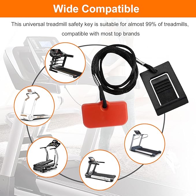 Treadmill Magnet Safety Key for Proform Image Weslo Reebok Epic Golds Gym Freemotion and Healthrider Treadmills