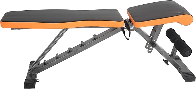 FixtureDisplays® 450 LBS Capacity Weight Bench, Adjustable Training Bench for Full Body Workout for Home Gym Dumbbell Exercise 15201-NPF