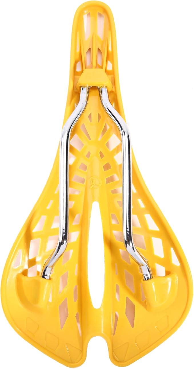 UNISTRENGH Bike Saddle Comfy Ultralight Mountain Bike Road Bicycle Hollow Out Spider Seat Cushion Bicycle Accessories