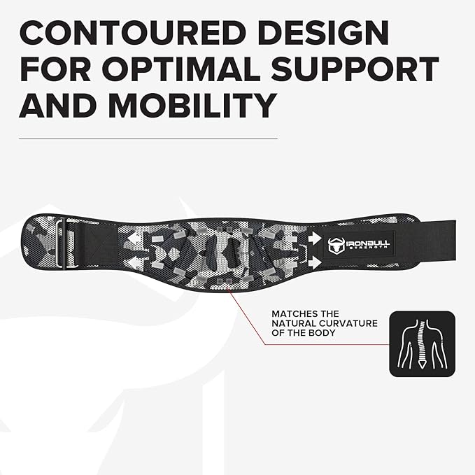 Weightlifting Belt For Men and Women - 6 Inch Auto-Lock Weight Lifting Back Support, Workout Back Support for Lifting, Fitness, Cross Training and Powerlifitng