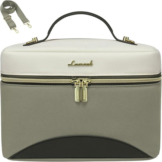 LOVEVOOK Insulated Lunch Bag for Women,Large Adult Lunch Box for Women,Leakproof Cooler Bag for Office Picnic Hiking Beach,Lunch Tote Bag with Adjustable Shoulder Strap