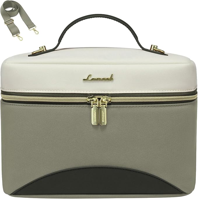 LOVEVOOK Insulated Lunch Bag for Women,Large Adult Lunch Box for Women,Leakproof Cooler Bag for Office Picnic Hiking Beach,Lunch Tote Bag with Adjustable Shoulder Strap