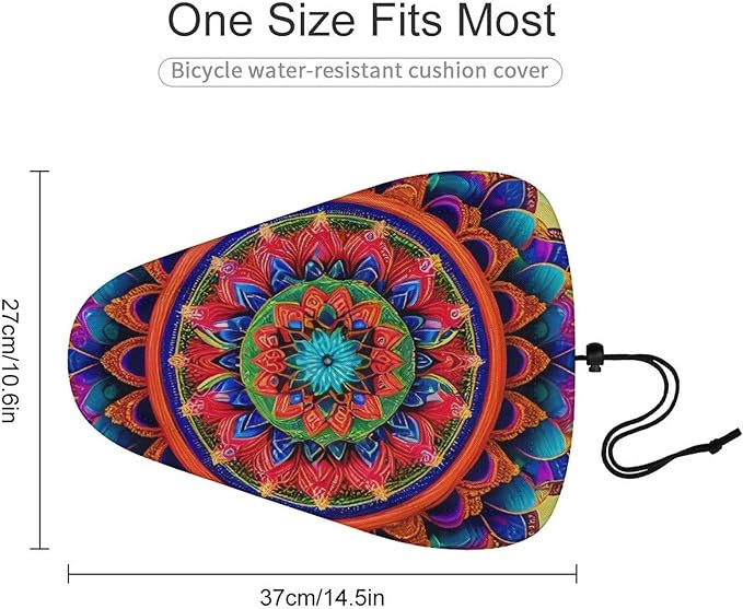 Waterproof Bike Seat Cover with Drawstring Waterproof Bike Seat Rain Cover Seat Protective Water Resistant Bicycle Saddle Rain Dust Cover