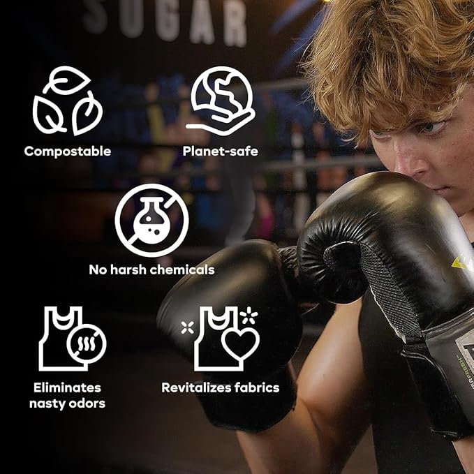 Nonaste Odor Eliminating Spray - 16 Fl Oz (Pack of 1) - Shoe & Yoga Mat Spray, Boxing Glove Deodorizer, Gym Bag Deodorizer, Fabric Odor Eliminator - No Washing Needed