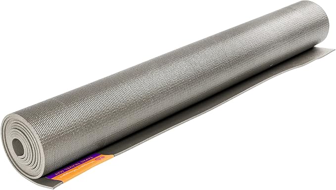 Hugger Mugger Tapas Travel Yoga Mat - Super Portable and Durable, Textured Sticky Surface, May be Folded or Rolled, Packable, Economical