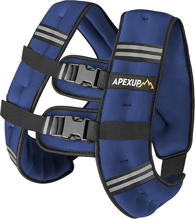 APEXUP Weighted Vest Men Women, Weight Vest for Women Workout Equipment for Strength Training Running
