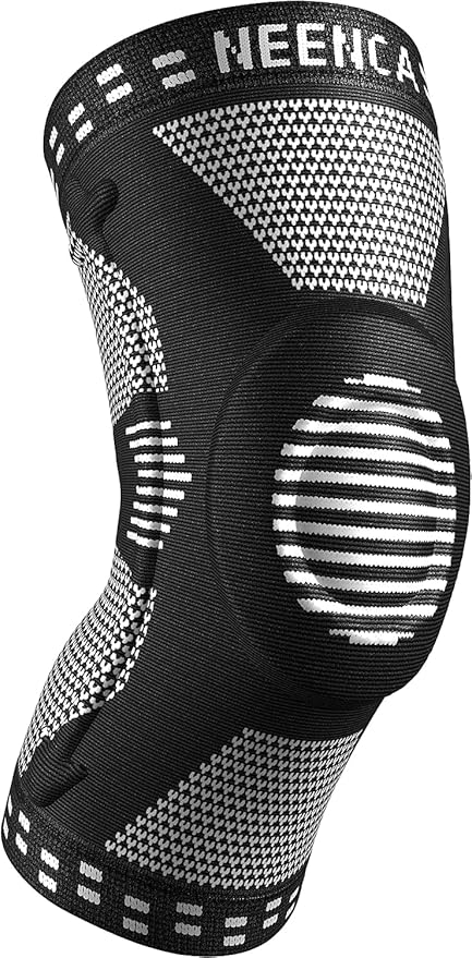 NEENCA Knee Braces for Knee Pain Relief, Compression Knee Sleeves with Patella Gel Pad & Side Stabilizers, Knee Support for Weightlifting, Running, Workout, Arthritis, Meniscus Tear, Men Women. ACE-53