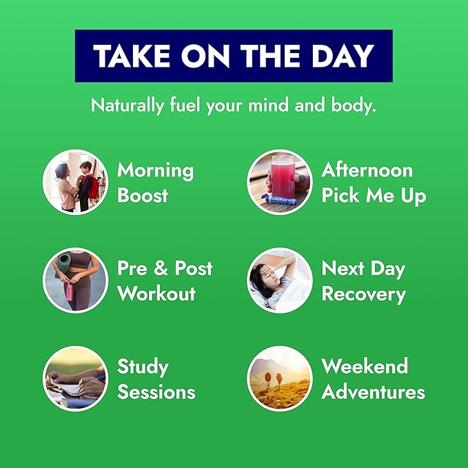 Zipfizz Daily Energy Drink Powder, Limon, 20 Pack | 3-in-1 Sustained Energy, Rapid Hydration, and Essential Vitamins | Sugar-Free | Electrolyte Powder | Contains Vitamin B-12 & Antioxidants