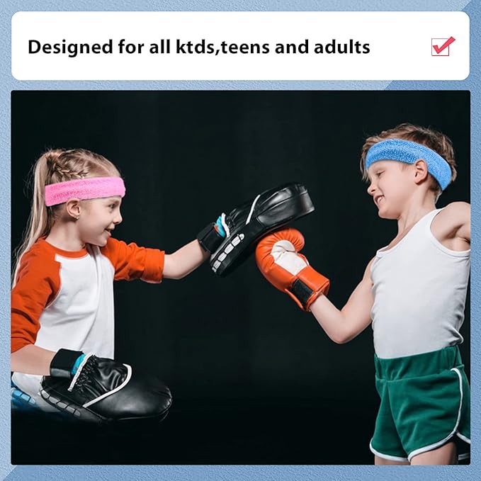 Yeshan 12 Packs Wicking Stretchy Athletic Sweatband/Sport Headbands/Head wrap/Yoga Headband/Head Scarf/Best Looking Hairband for Sports or Fashion,Towel Material