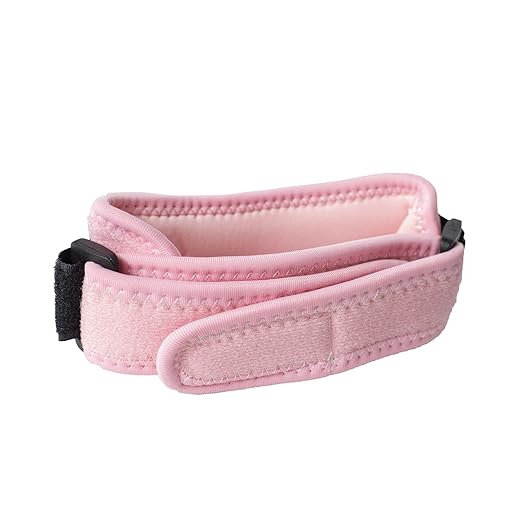 Brace Direct Patella Knee Strap for Tendon Support - Adjustable Band Brace for Running, Volleyball, Basketball - Pain Relief from Arthritis, Tendonitis, Patellar Tendon Strains - Prevent Injuries