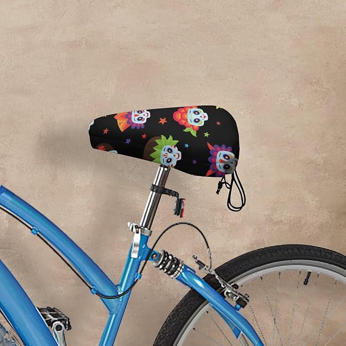 Waterproof Bike Seat Cover with Drawstring Waterproof Bike Seat Rain Cover Seat Protective Water Resistant Bicycle Saddle Rain Dust Cover