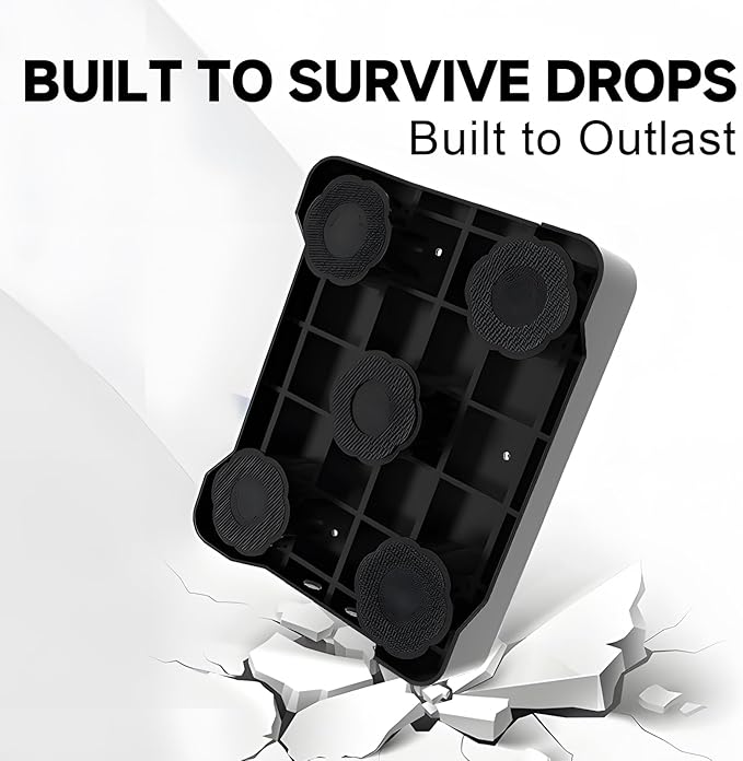 Adjustable Step Stool for Adults, Noctilucent Bed Step Stools, 600 LBS Capacity Non-Slip Safety Step Platform Indoor and Outdoor for Seniors and Kids, Wide Step Stools Elderly Assistance at Night