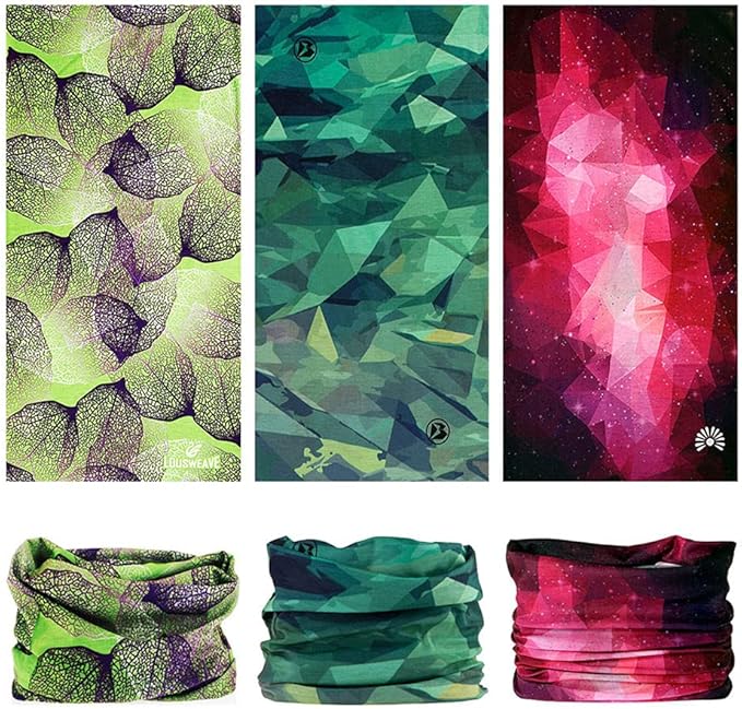 Headband Neck Gaiter Head Wrap Headwear Face Mask Magic Scarf Bandana for Men and Women